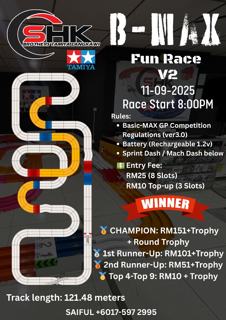 B-MAX FUN RACE V2 Poster