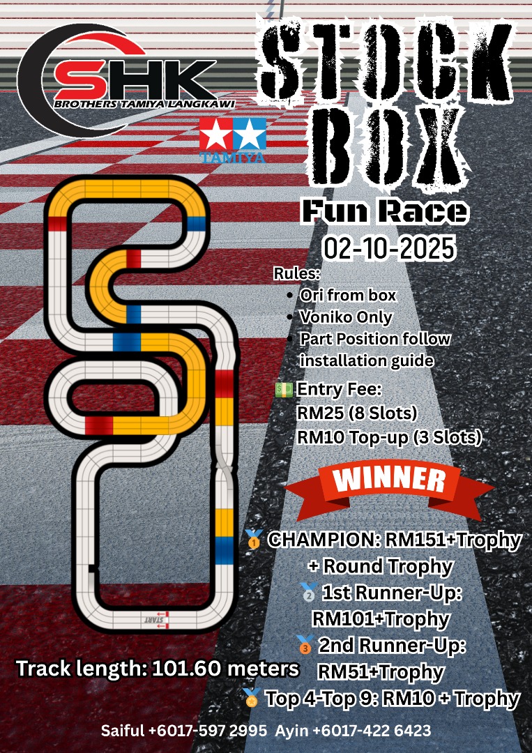SHK stockfunrace Poster