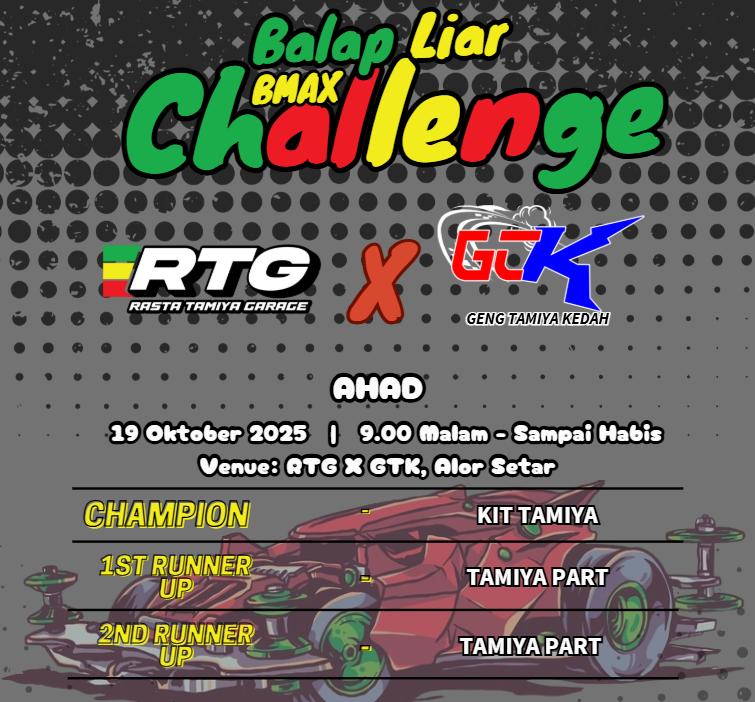 Balap Liar BMAX @RTG❌GTK Poster
