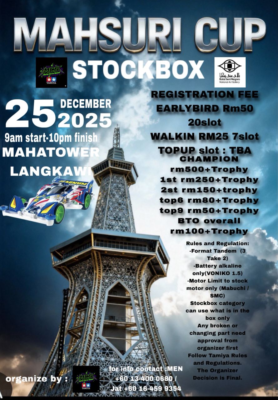 STOCK BOX MAHSURI CUP Poster