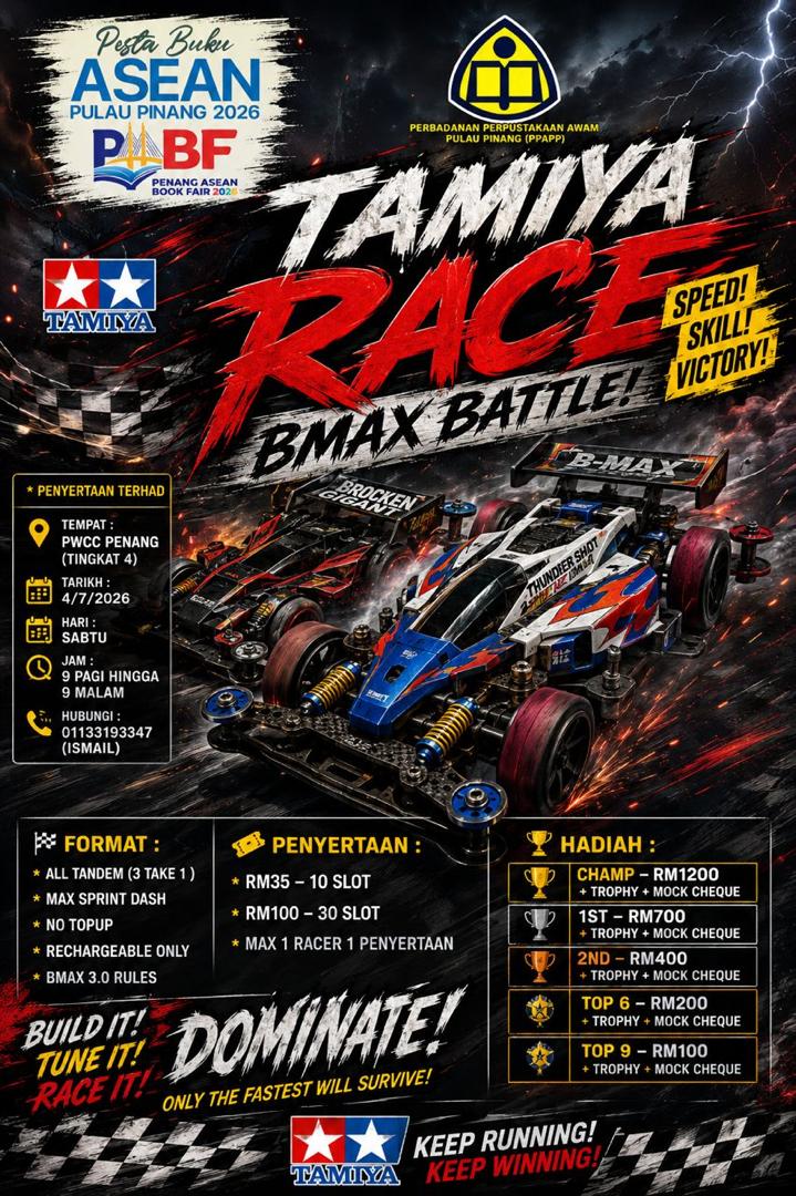 BMAX CHALLENGE PESTA BUKU ASEAN PULAU PINANG
