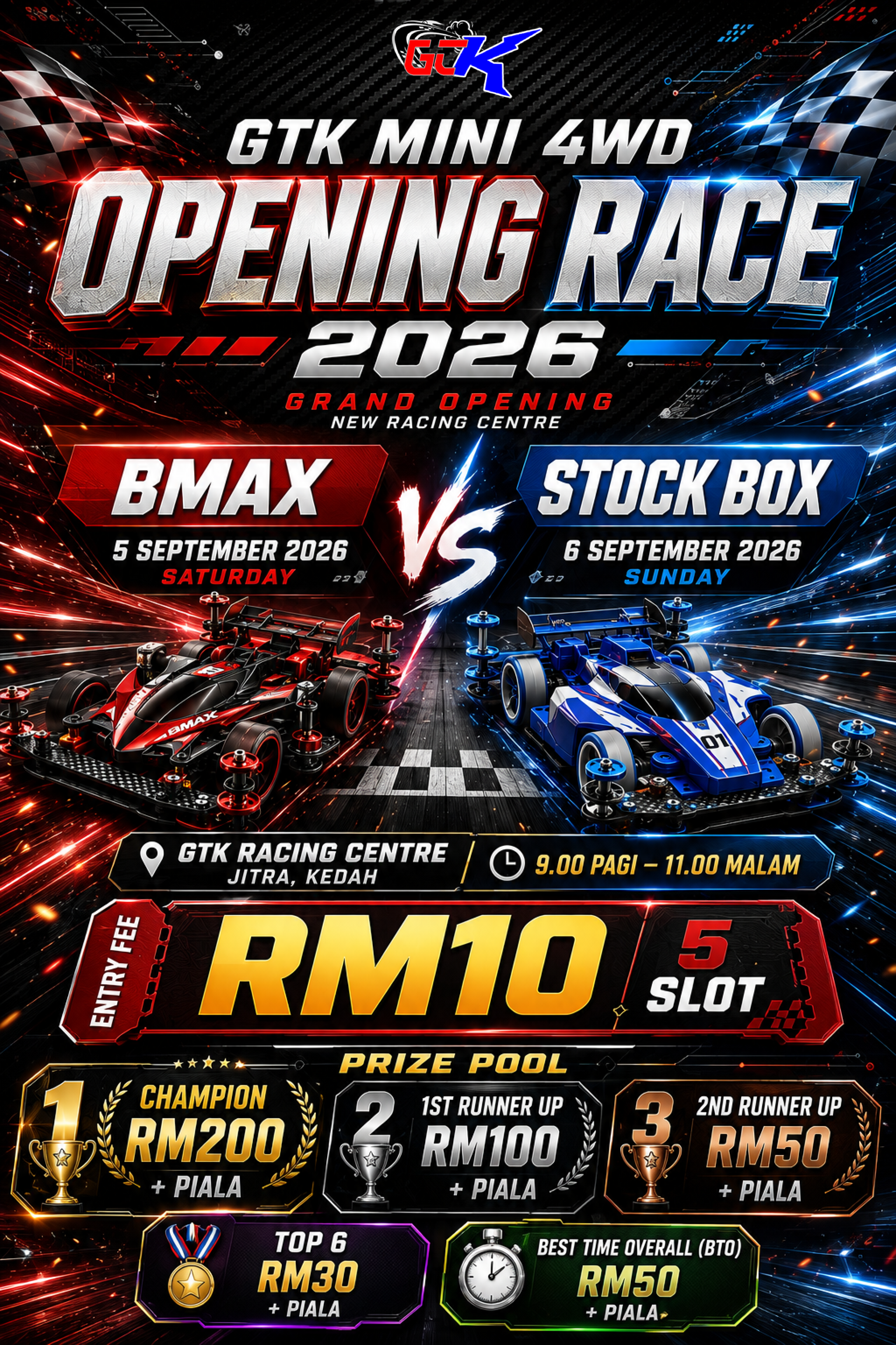 GTK OPENING RACE BMAX