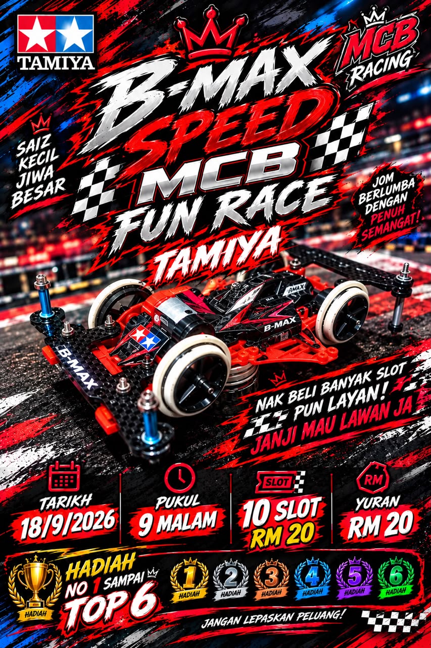 BMAX SPEED MCB FUNRACE Poster